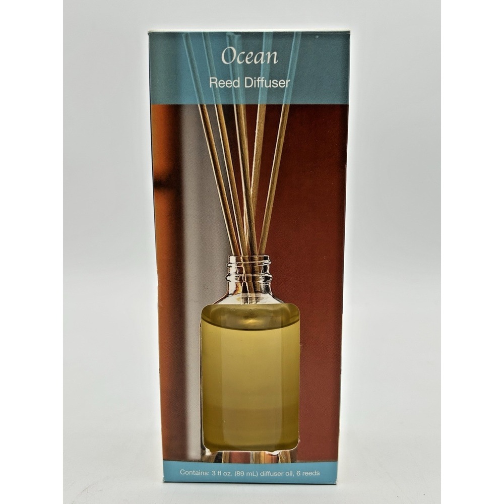 Reed Diffuser Ocean Scent 3 fl oz. 6 Reeds Jodhpuri Collections Beach Sea Clean